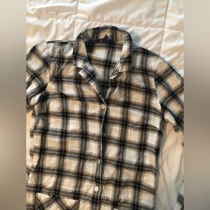 Long tall sally cream geometric print fitted shirt dress xs